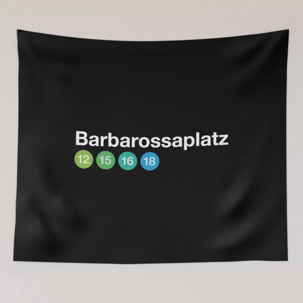 Item preview, Cologne-Barbarossaplatz Kölle Veedel designed and sold by SafariOutfit.