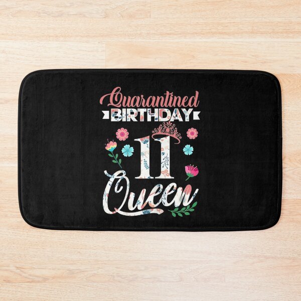 Item preview, 11th Birthday Queen Womens Quarantine 2021 11 Years Old designed and sold by anniversaryshop.