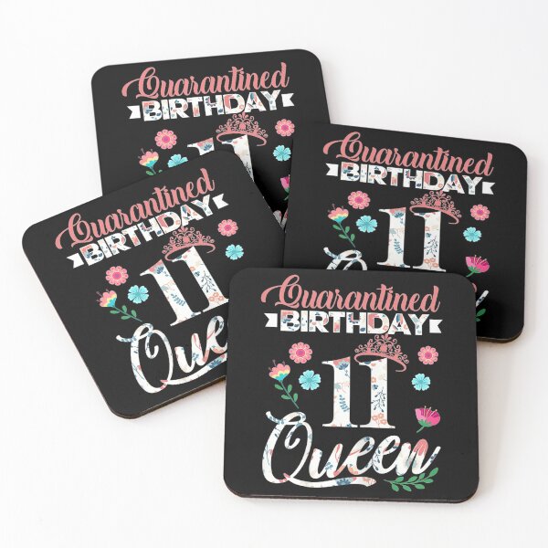 Item preview, 11th Birthday Queen Womens Quarantine 2021 11 Years Old designed and sold by anniversaryshop.
