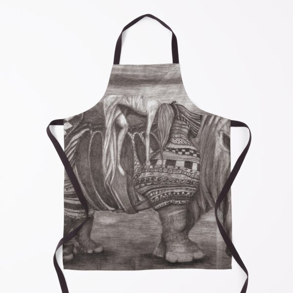 Item preview, Rhinoceros and the girl - Challenge #CreateArtHistory designed and sold by Elena Ivan - Papadopoulou.