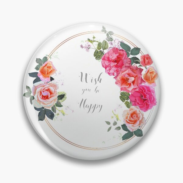 Item preview, Rose beautiful flower on circle border designed and sold by WeeraS.