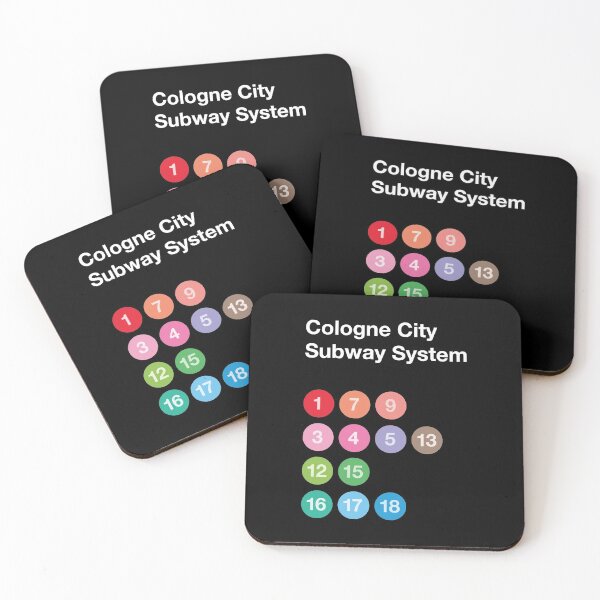 Item preview, Cologne Subway · Kölle Veedel designed and sold by SafariOutfit.