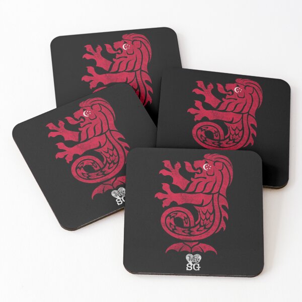 Item preview, Red Merlion designed and sold by HexOne.