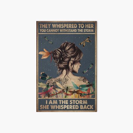 Item preview,  Vintage They Whispered To Her, I Am The Storm She Whispered Back designed and sold by LuvSeven.