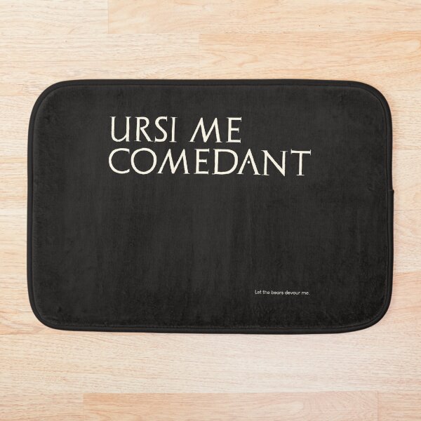 Item preview, Graffiti de Pompeya - URSI ME COMEDANT designed and sold by MetaPhyStore.