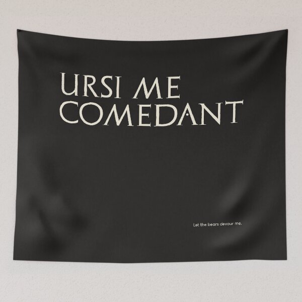 Item preview, Graffiti of Pompeii - URSI ME COMEDANT designed and sold by MetaPhyStore.