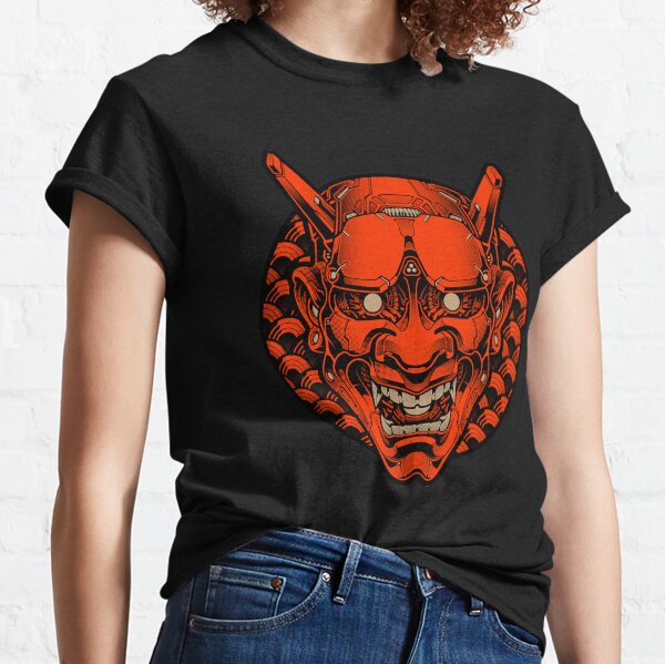 Hannya Demon Mecha Classic T-Shirt