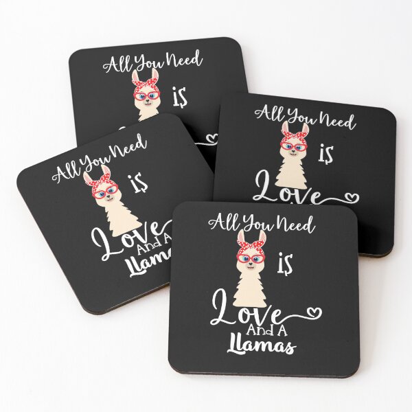 Item preview, All you need is love and llamas. designed and sold by shaakir.