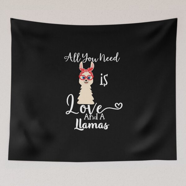Item preview, All you need is love and llamas. designed and sold by shaakir.