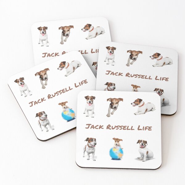 Item preview, Jack Russell Sticker Pack Funny Dog Mask   designed and sold by CBCreations73.
