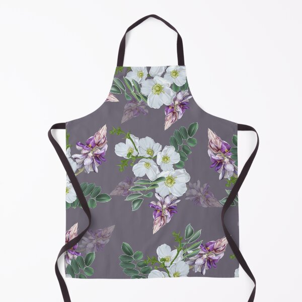 Item preview, White beautiful flower on purple background designed and sold by WeeraS.