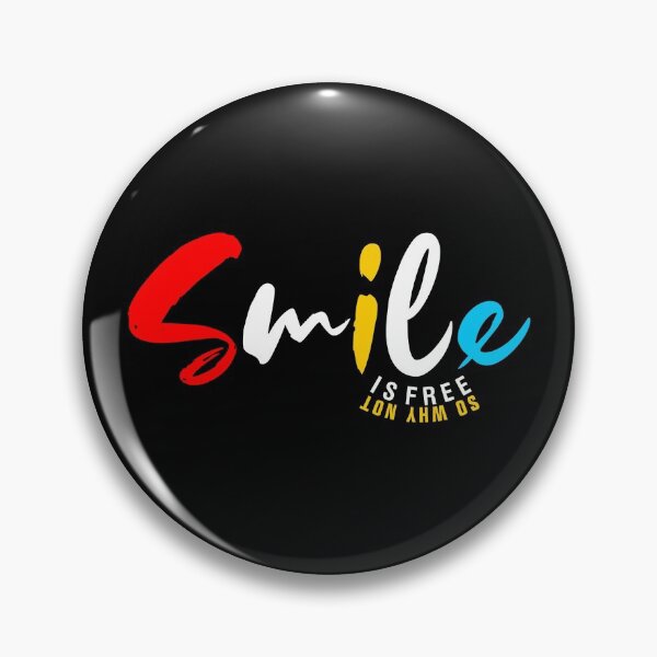 Item preview, SMILE IS FREE JUST TRY IT! designed and sold by UNITEES21.
