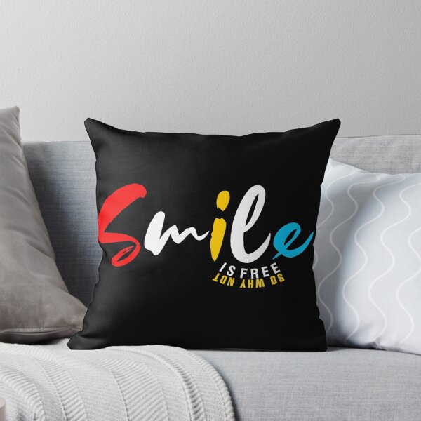 Aperçu de l'œuvre SMILE IS FREE JUST TRY IT ! créée et vendue par UNITEES21.