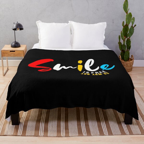 Item preview, SMILE IS FREE JUST TRY IT! designed and sold by UNITEES21.