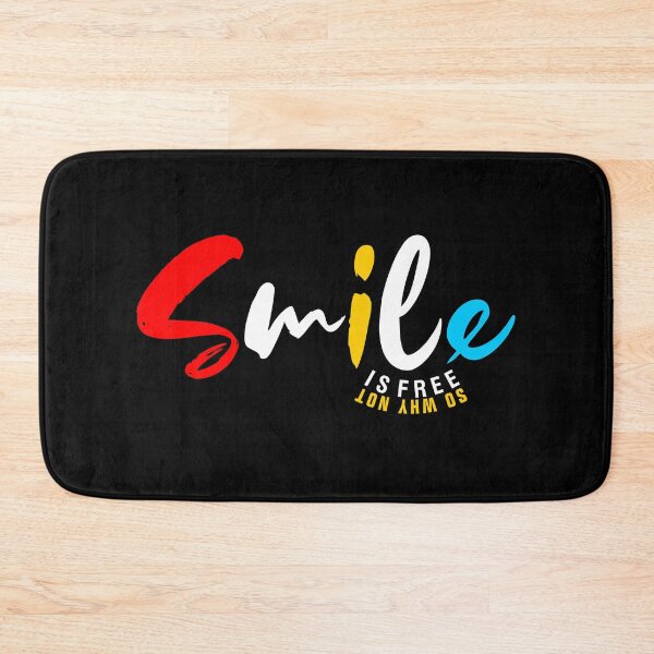Item preview, SMILE IS FREE JUST TRY IT! designed and sold by UNITEES21.