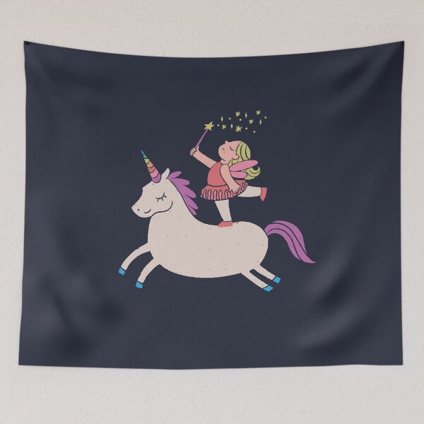 Item preview, Unicorn fairy ballerina designed and sold by DerSenat.