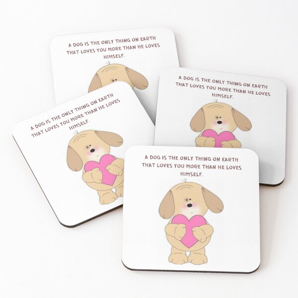 Item preview, " " C A DOG IS THE ONLY THING ON EARTH THAT LOVES YOU MORE THAN HE LOVES HIMSELF " CUTE DOG DESIGN designed and sold by findsbyjune374.