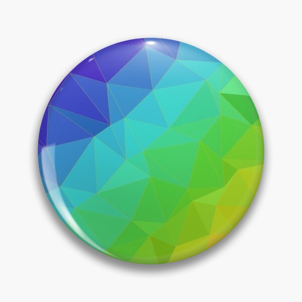 Aperçu de l'œuvre Polygone bas de couleur arc-en-ciel créée et vendue par makemove.