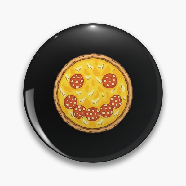 Item preview, Pizza salami face pizza designed and sold by DerSenat.