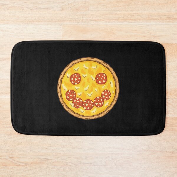 Item preview, Pizza salami face pizza designed and sold by DerSenat.