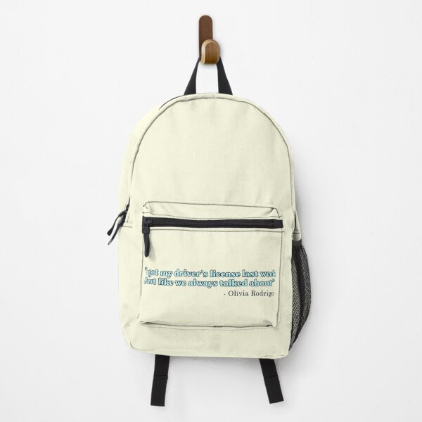 Item preview, Drivers License Song Lyric Design [Blue Variant] designed and sold by HeyFellowKids.