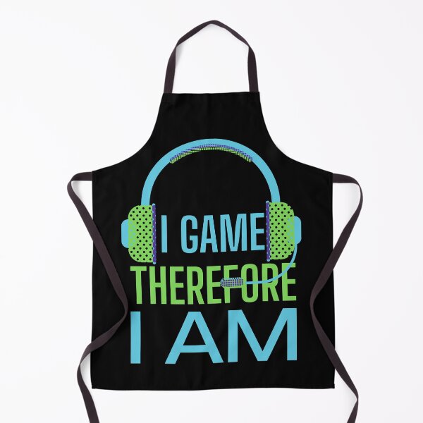 Item preview, I Game Therefore I Am Green Headset designed and sold by SweetAndSpice.