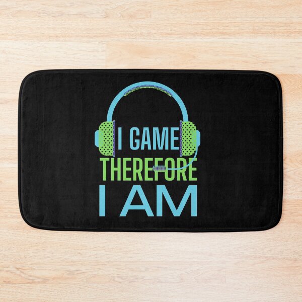 Item preview, I Game Therefore I Am Green Headset designed and sold by SweetAndSpice.