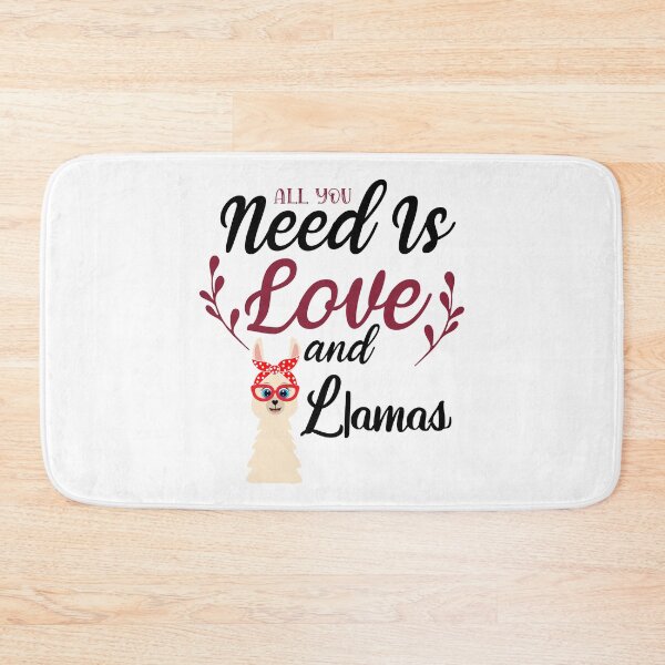 Item preview, All you need is love and llamas. designed and sold by shaakir.
