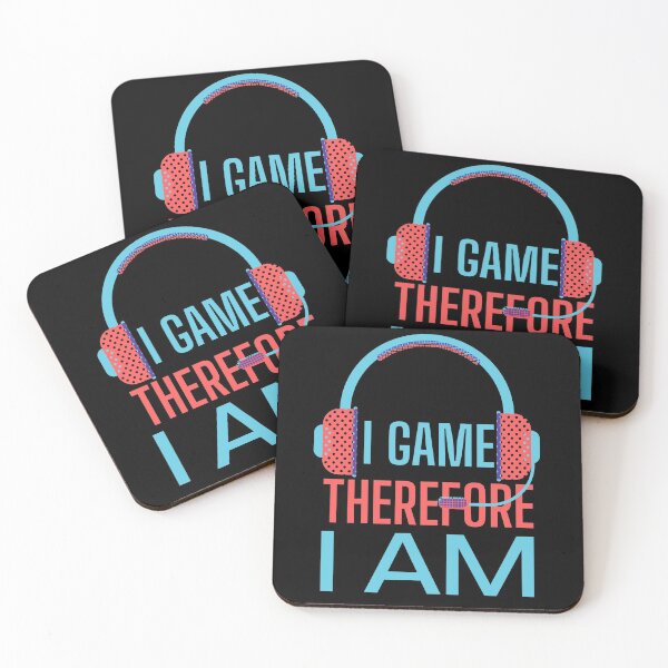 Item preview,  I Game Therefore I Am Red Headset designed and sold by SweetAndSpice.