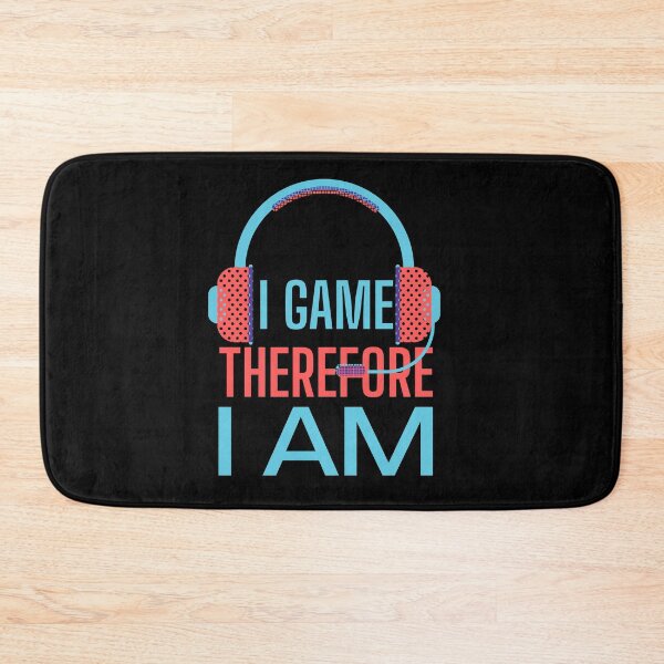 Item preview,  I Game Therefore I Am Red Headset designed and sold by SweetAndSpice.