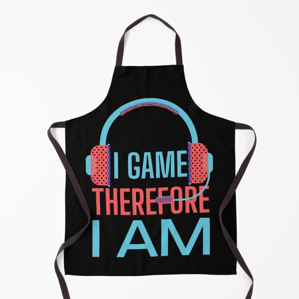 Item preview, I Game Therefore I Am Red Headset designed and sold by SweetAndSpice.