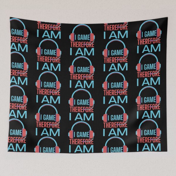 Item preview,  I Game Therefore I Am Red Headset designed and sold by SweetAndSpice.