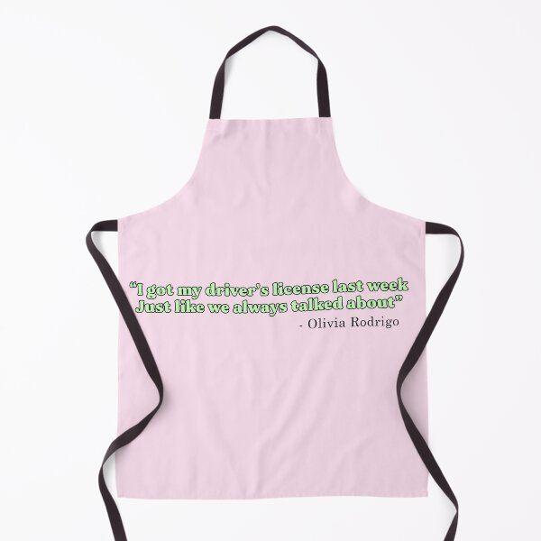 Item preview, Drivers License Song Lyric Design [Green Variant] designed and sold by HeyFellowKids.