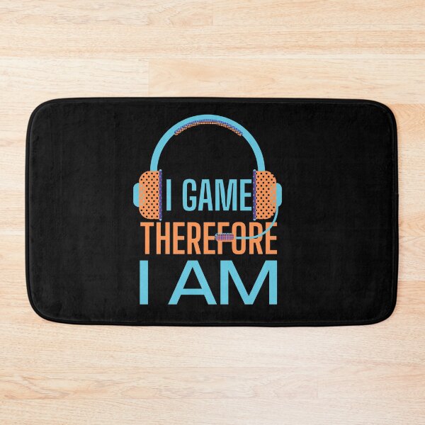Item preview, I Game Therefore I Am Orange Headset designed and sold by SweetAndSpice.
