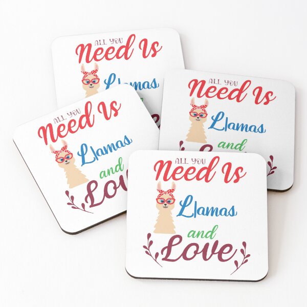 Item preview, All you need is love and llamas. designed and sold by shaakir.