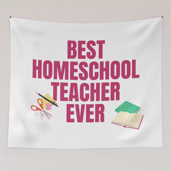 Item preview, Best Homeschool Teacher Ever designed and sold by Nathalie Aynié.