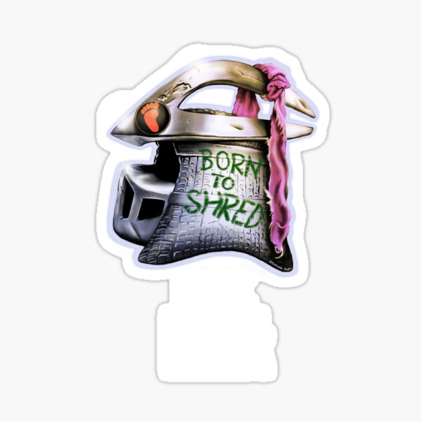 Full Metal Ninja Villain Sticker