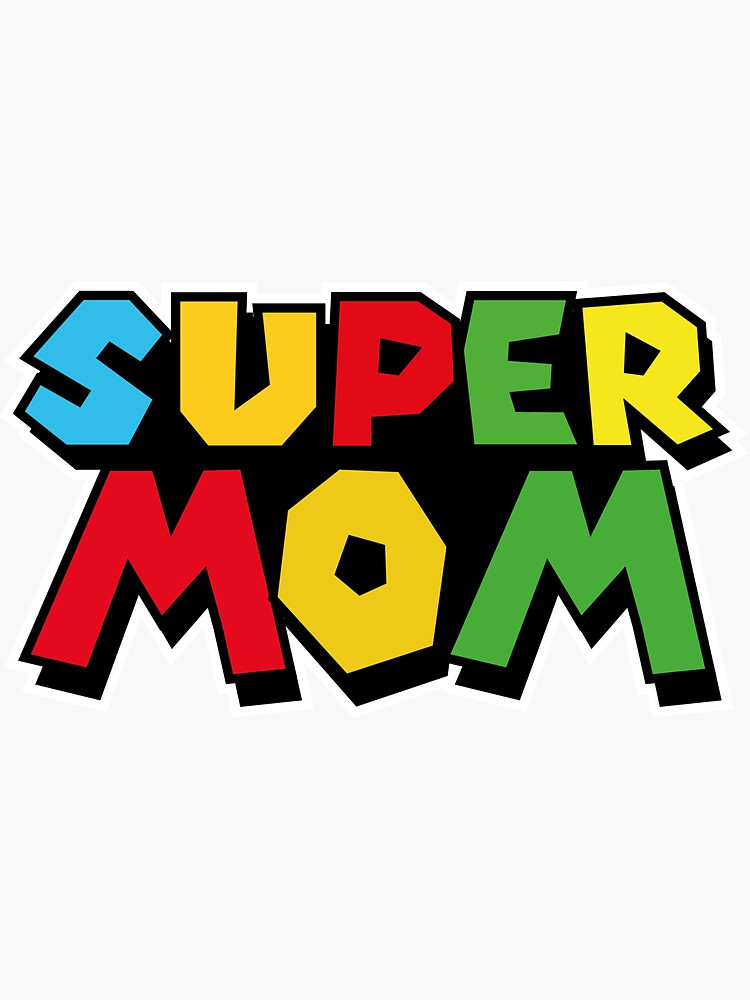 Super Mom Sticker Personalized – Personalized Drawing Gifts