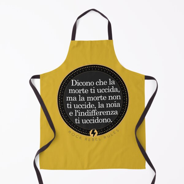 Item preview, Dicono che la morte ti uccida. designed and sold by RockRebelRules.