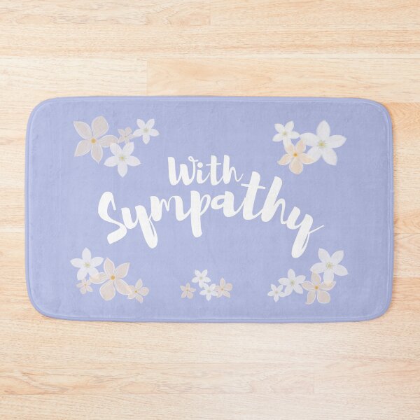 Item preview, With Sympathy Floral Design designed and sold by Zentropik.