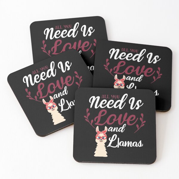 Item preview, All you need is love and llamas. designed and sold by shaakir.