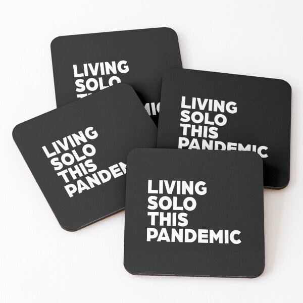 Item preview, Living Solo This Pandemic designed and sold by MagicSpread.