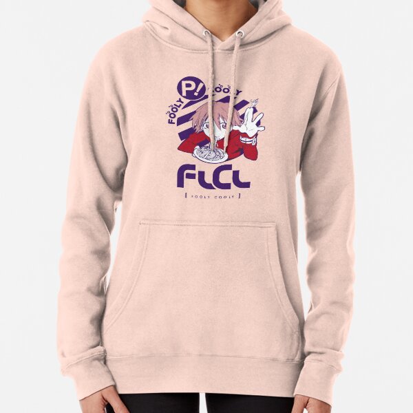 Haruhara FLCL yellow Pullover Hoodie