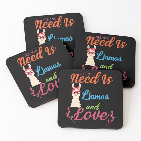 Item preview, All you need is love and llamas. designed and sold by shaakir.