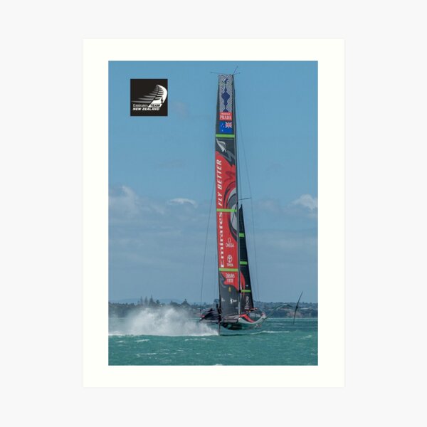 America's Cup Challenge 1987 Art Print 19 x 25 – PosterAmerica