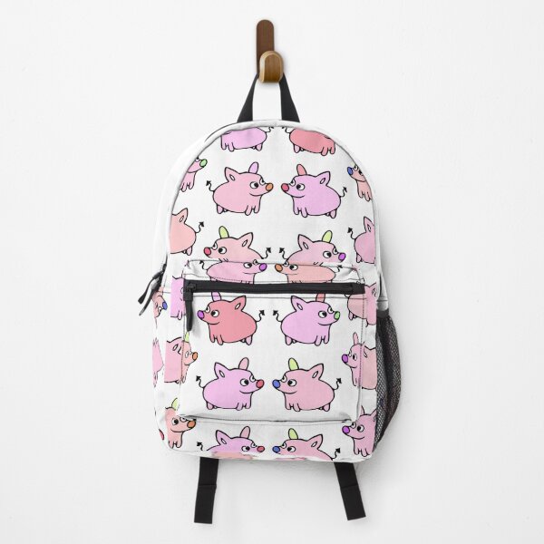 Item preview, Cute and Colorful Pig Pattern (white) designed and sold by Davey's Designs.