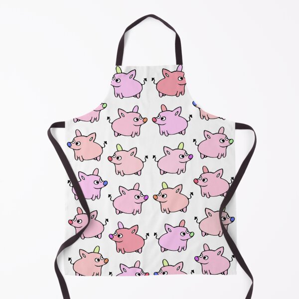 Item preview, Cute and Colorful Pig Pattern (white) designed and sold by Davey's Designs.