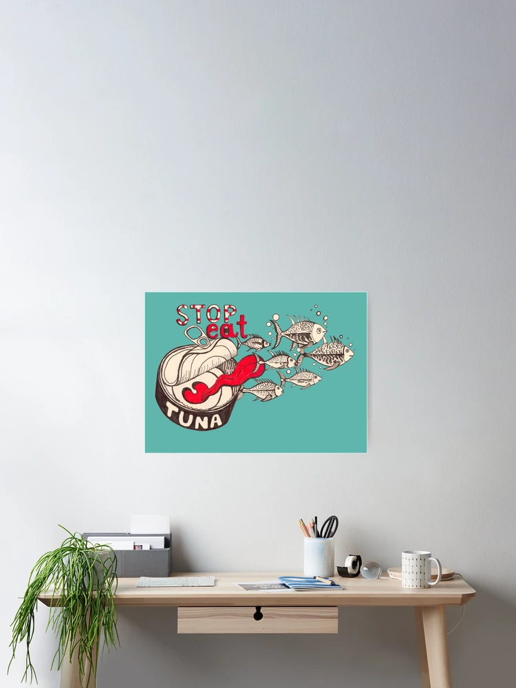 Thumbnail 2 of 3, Poster, Tuna designed and sold by Ruta.