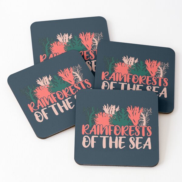 Item preview, Rainforests Of The Sea Coral Reefs Aquarist Marine Biology Gift designed and sold by JokeGysen.