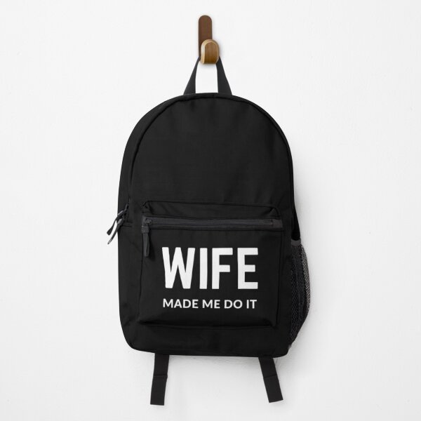 Item preview, Raising wild things "WIFE MADE ME DO IT" sarcastic quote  t shirt [P-Q 194B][908]  designed and sold by HIPNOTIZAR  CRAFTS.
